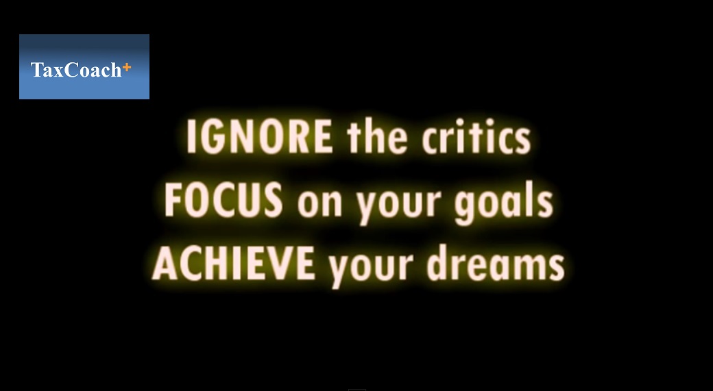 Focus on your goals