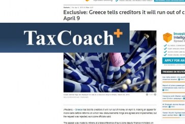 H Ελλάδα ξεμένει από ρευστό στις 9 Απριλίου