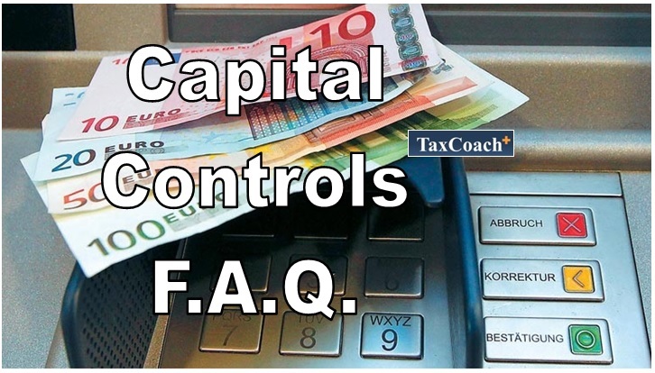 Συχνές Ερωτήσεις και Απαντήσεις για τα Capital Controls, ενημερωμένο έως και 19 Αυγούστου