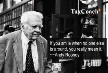If you SMILE when no one elce is around, you really mean it – Andy Rooney