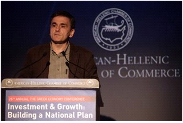 Η Ομιλία του Υπ.Οικ., Ευκλ. Τσακαλώτου στο 26ο ετήσιο Συνέδριο «Η Ώρα της Ελληνικής Οικονομίας» του Ελληνο-Αμερικανικού Εμπορικού Επιμελητηρίου
