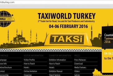 Διεθνής Έκθεση TaxiWorld στην Κωνσταντινούπολη, στις 4-6 Φεβρ. 2016
