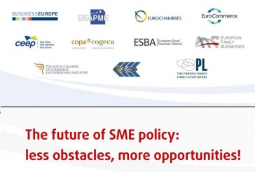 Κοινή δήλωση ΕΣΕΕ και ευρωπαϊκών εργοδοτικών φορέων για μία οριζόντια πολιτική για τις ευρωπαϊκές Μικρομεσαίες επιχειρήσεις