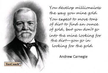 You expect to move tons of dirt to find an ounce of gold…