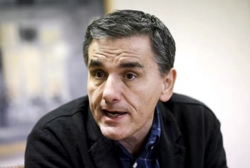 Tsakalotos Interview to WSJ: the Finance Minister Says Debt Deal Delay Hurts Greece