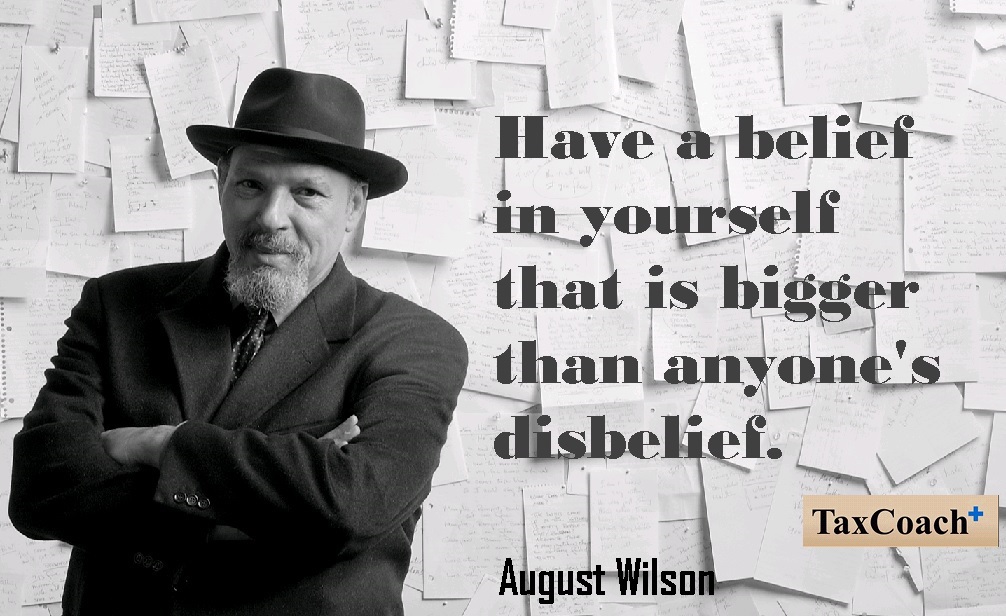 Have a belief in yourself that is bigger than anyone’s disbelief