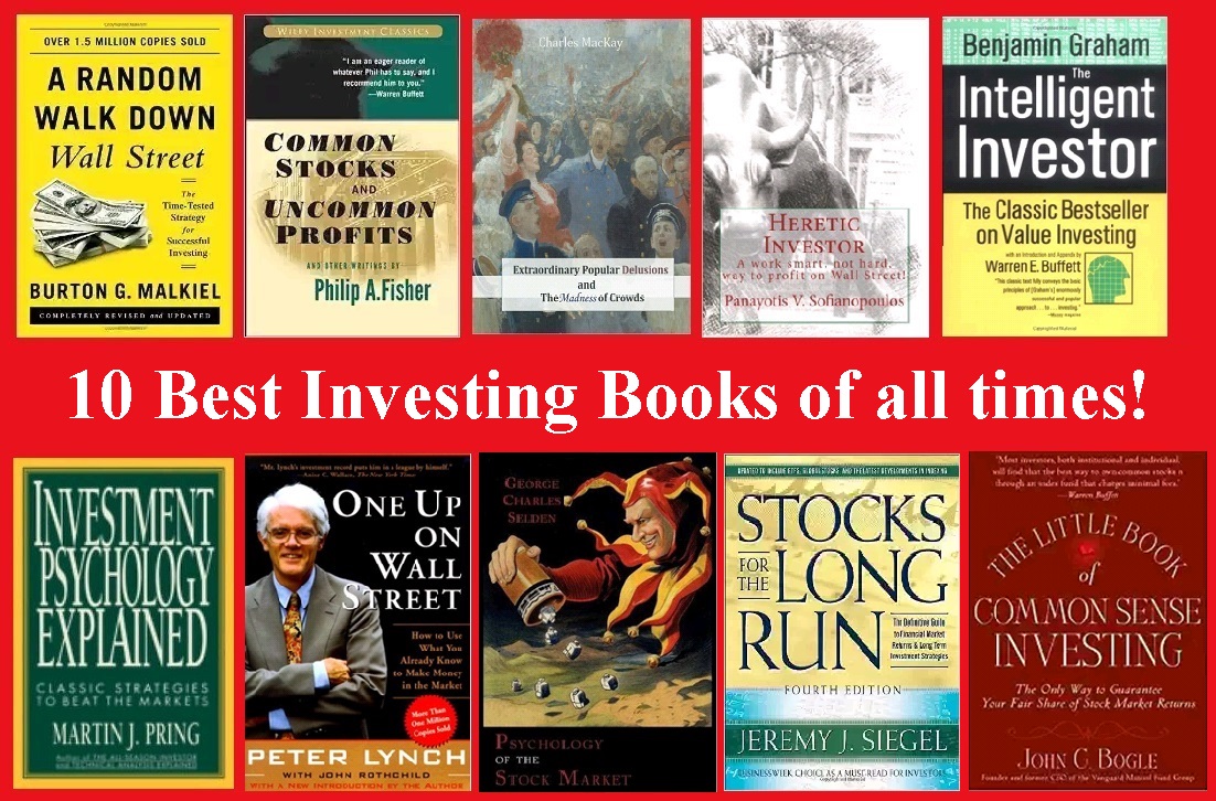 10 Best Investing Books of all times!