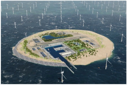 Δανία, Ολλανδία, Γερμανία: Σχέδιο για δημιουργία τεχνητού νησιού παραγωγής αιολικής ενέργειας 70-100 GW