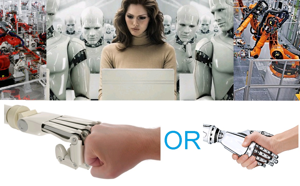 Robots ‘steal’ our jobs. What you gonna do?