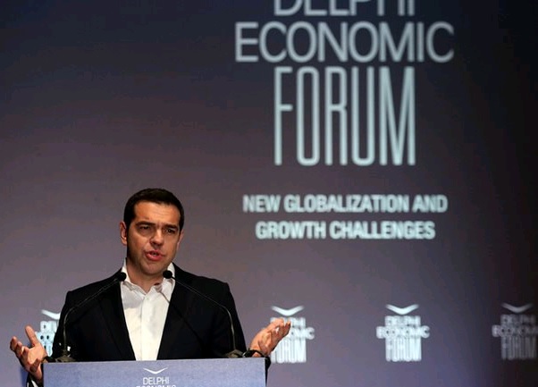 Ομιλία του Πρωθυπουργού, Αλέξη Τσίπρα, στο Οικονομικό φόρουμ των Δελφών