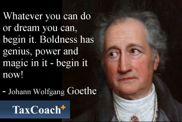 Whatever you can do or dream you can, begin it. Boldness has genius, power and magic in it – begin it now!