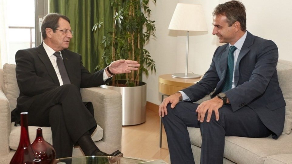 Δήλωση Κυριάκου Μητσοτάκη μετά τη συνάντηση του με τον Πρόεδρο της Κυπριακής Δημοκρατίας, κ. Νίκο Αναστασιάδη