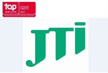 Για 9η χρονιά πιστοποίηση “Top Employer” από το Top Employers Institute – «Κορυφαίος εργοδότης» στην Ελλάδα η JTI
